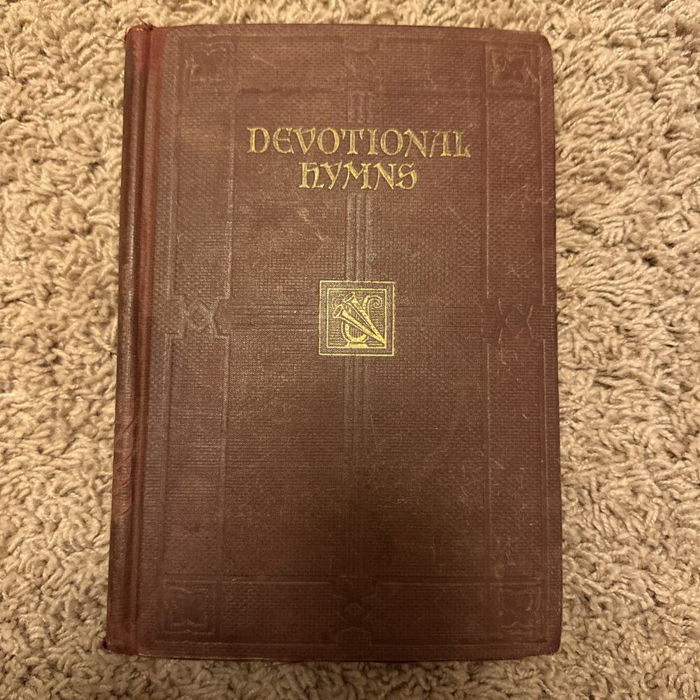 1941 Devotional Hymns Hope Publishing Hardcover Vintage Christian Church Hymnal